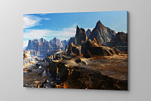 Obraz na stenu Medzi skalami